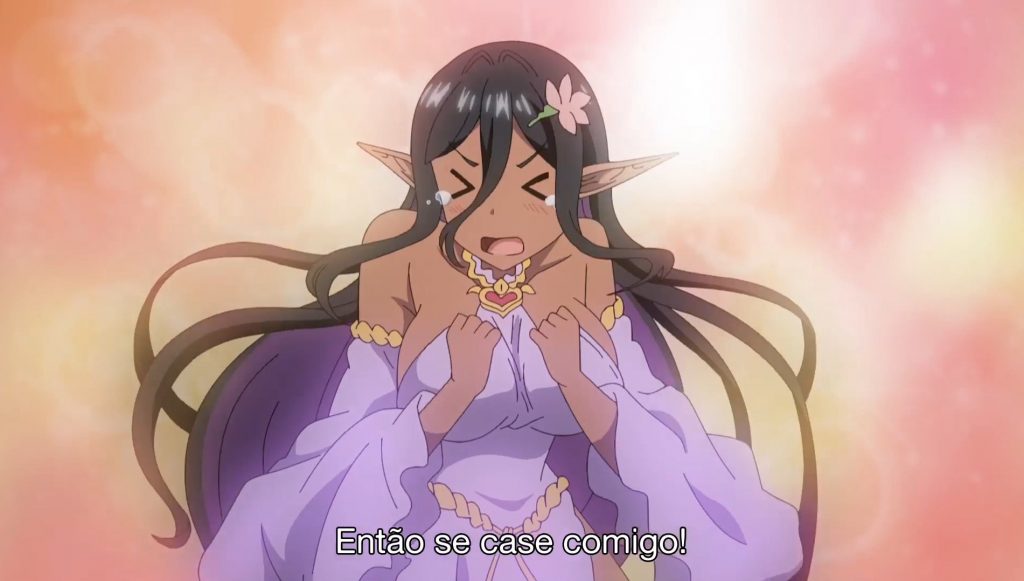 Chotto dake Ai ga Omoi Dark Elf ga Isekai kara Oikaketekita